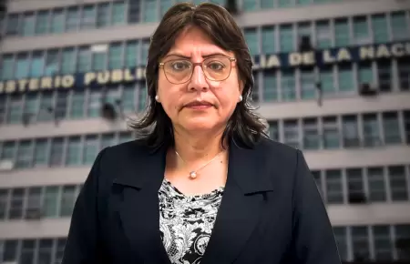 Delia Espinoza retoma funciones como fiscal de la Nacin