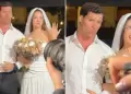Rosngela Espinoza publica video de "boda" con Patricio Parodi: "Mi sueo se hizo realidad"