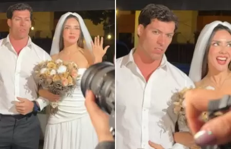 Rosngela Espinoza publica video de "boda" con Patricio Parodi
