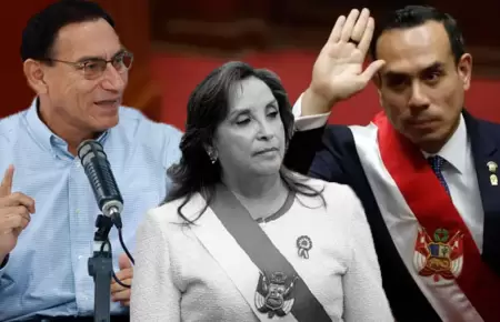 Martn Vizcarra sobre Jer como presidente tras vacancia de Dina Boluarte.