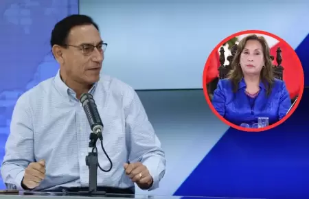 Martn Vizcarra sobre Dina Boluarte