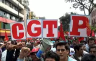 CGTP se suma a marcha del 15 de octubre: "Para poder exigir que se combata frontalmente la delincuencia"