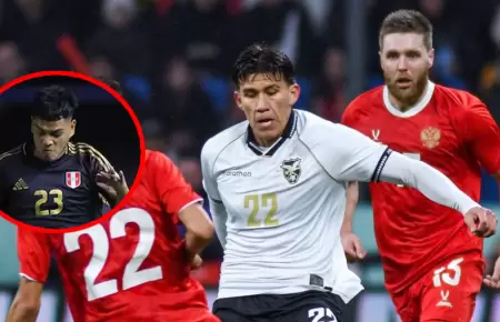 Rusia gole en amistoso a Bolivia.