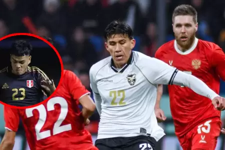 Rusia gole en amistoso a Bolivia.