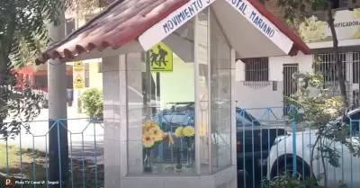 Roban figura de virgen en asentamiento humano de Piura.