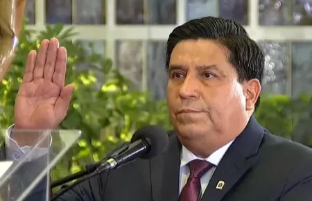 Vicente Tiburcio es el nuevo titular del Interior.