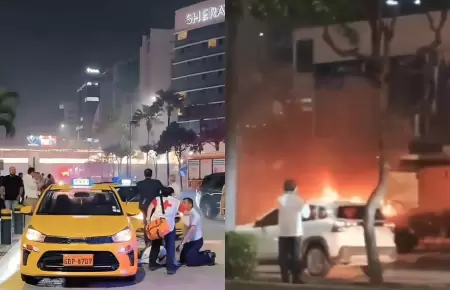 Una persona muri y dos resultaron heridas tras explosin de carro en Ecuador