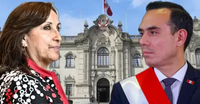 José Jerí y Dina Boluarte
