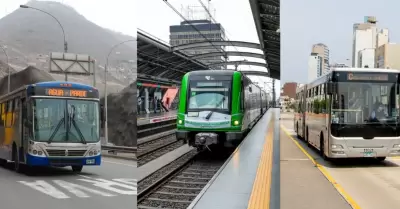 Transporte público operará con habitualidad este miércoles 15 de octubre.