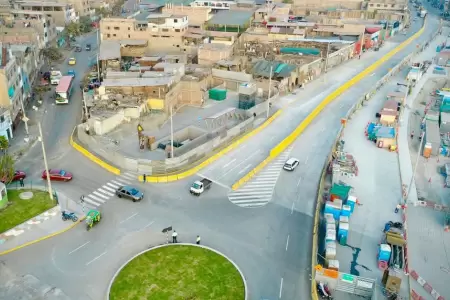 Reabren nuevo tramo de la avenida Nicols Aylln.