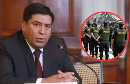 Vicente Tiburcio reestructurar la PNP
