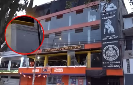 Fachada de gimnasio es destruida tras ataque en San Martn de Porres