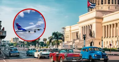 Latam cierra ruta aérea Lima-La Habana