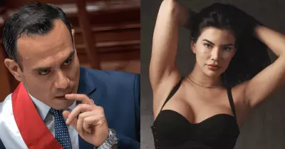 Samantha Batallanos se proyecta como primera dama y aceptaría cita con José Jerí