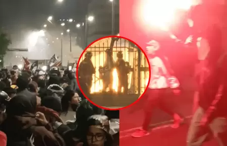 Ciudadanos protestan contra presidente Jer y el Congreso