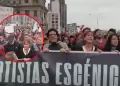 Marcha nacional del 15 de octubre: Artistas escnicos levantan su voz de protesta en contra del Gobierno