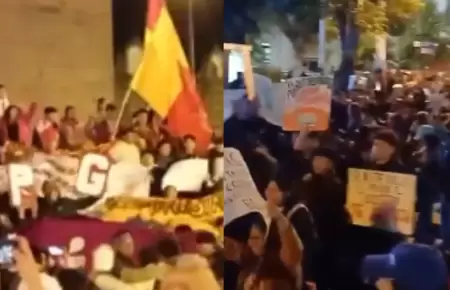 As se vivi la marcha nacional en regiones