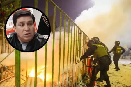Ministro del Interior condena violencia durante protestas de la 'Generacin Z'