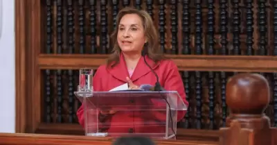 Dina Boluarte.