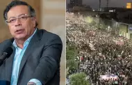 Gustavo Petro lamenta fallecimiento de Eduardo Ruiz en la marcha nacional: "Espero que Per busque su dilogo social y poltico"