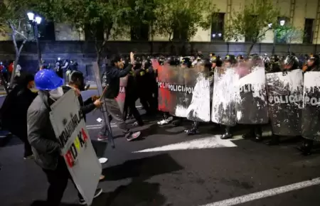 Jos Baella sobre uso de fuerza de la PNP en protestas.