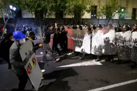 Jos Baella sobre uso de fuerza de la PNP en protestas.