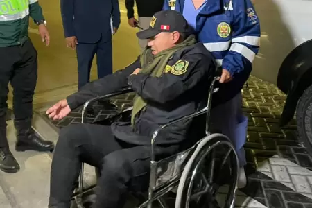 Defensora de la PNP report un total de 84 policas heridos en la ltima marcha