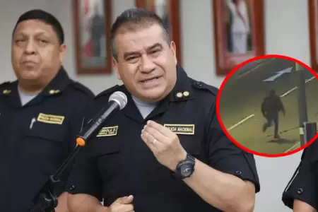 General Arriola confirma que un polica asesino a ciudadano en protestas.