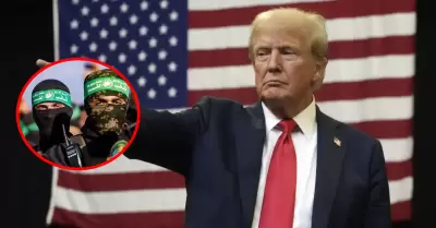 Trump amenaza con liquidar a Hamas si sigue matando civiles.