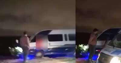 Asesinan a chofer y copiloto de combi en Lurín durante su última ruta