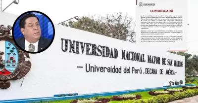 San Marcos rechaza declaraciones del ministro del Interior