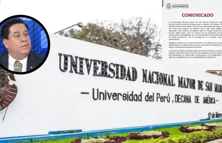San Marcos rechaza declaraciones del ministro del Interior