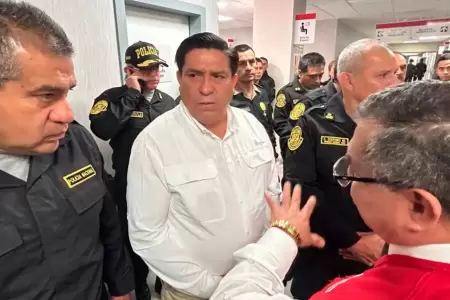 Ministro del Interior, Vicente Tiburcio, anuncia medidas en PNP.