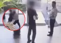 Conserje es agredido brutalmente en Miraflores: El atacante es un adolescente de 16 aos que fue captado por cmaras
