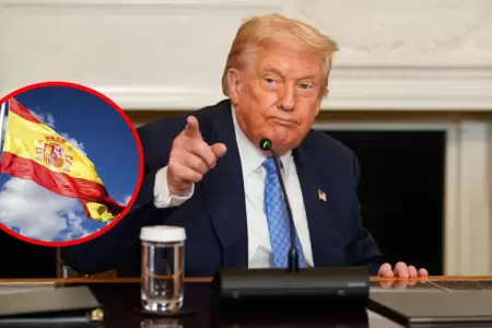 Trump critica fidelidad de Espaa con la OTAN.