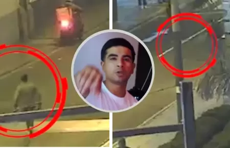 Cmaras de vigilancia registraron el ataque