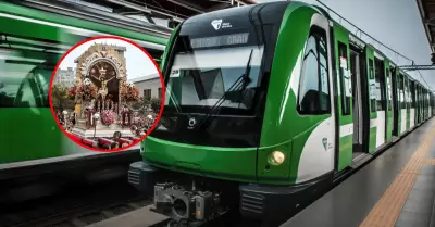 Estaciones y horarios de la Línea 1 del Metro de Lima por recorrido del Señor de