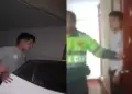 Policas fueron detenidos tras ser encontrados con dos menores de edad en un hostal