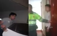 Policas fueron detenidos tras ser encontrados con dos menores de edad en un hostal