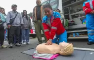 Aprender RCP puede salvar vidas: 571 pacientes fueron atendidos por SAMU mediante esta técnica