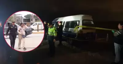 Detienen a compañeros de conductor acribillado en Lurín.