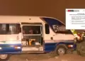 Ataque contra combi en Lurn: Confirman fallecimiento de copiloto a manos de la delincuencia