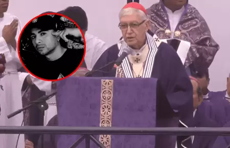 Cardenal Castillo se pronunci sobre el fallecimiento de joven tras protestas