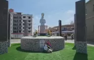 La primera estatua del papa Len XIV se encuentra en Chiclayo: El autor es un artista monsefuano