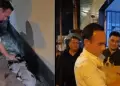 Presidente Jos Jer rescata a cachorritas abandonadas y las llevar a Palacio de Gobierno