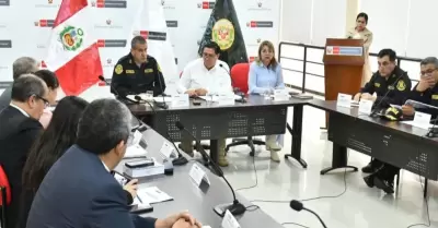 Mininter se reunió con gremios de transporte en reunión contra el crimen organiz