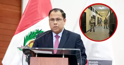 Ministro de Justicia anuncia pabellones de máxima seguridad para reos de alta cr