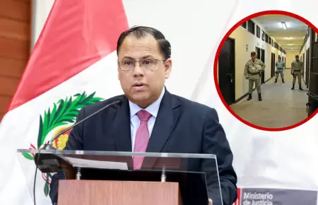 Ministro de Justicia anuncia pabellones de mxima seguridad para reos de alta cr