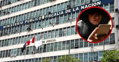 Ministerio Público denuncia extorsión contra fiscal