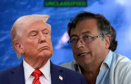 Trump y Petro se dicen de todo en redes.